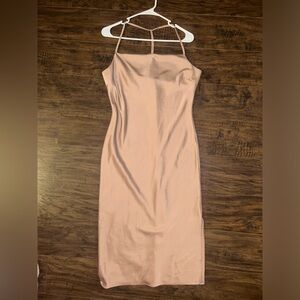 Express midi slip dress